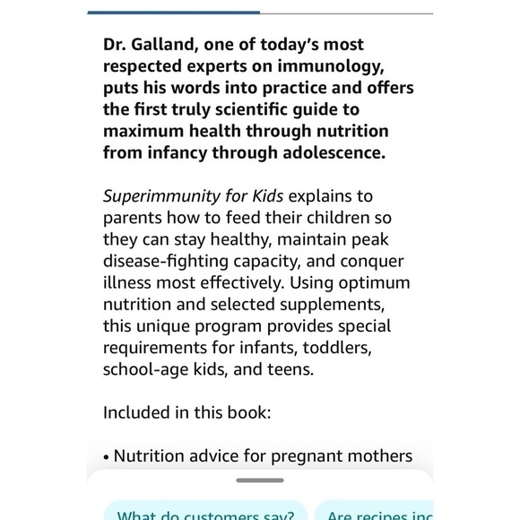 Superimmunity for Kids Nutrition Book - Picture 3 of 13